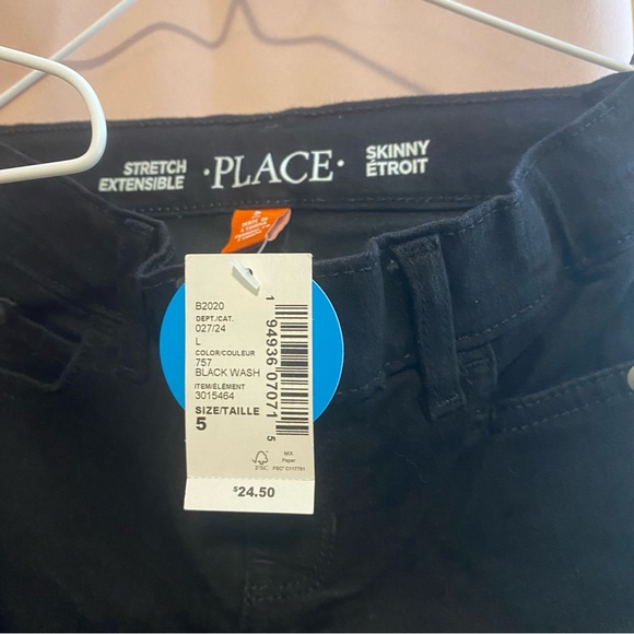 Children’s Place Size 5 Unisex Kids Skinny Jeans Lot - Picture 2 of 12